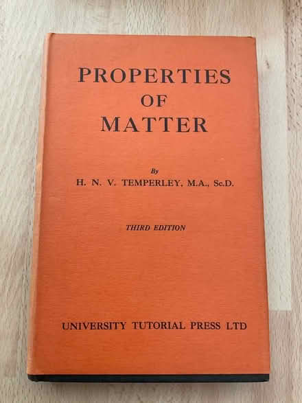 Photo of free Properties of Matter (Northcourt OX14) #1