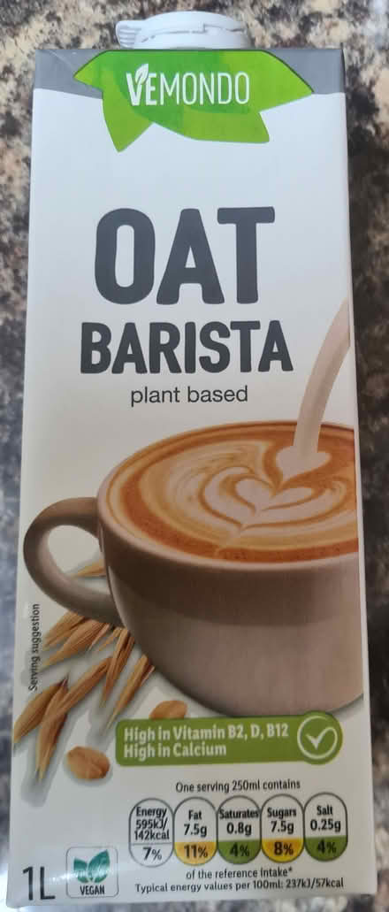 Photo of free Oat milk - best before 02/01/25 (Sandbach CW11) #1