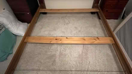 Photo of free Queen Bed Frame with Boxspring (Center Valley PA) #3