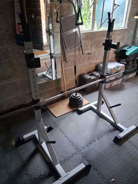 Photo of free Weights squat stands (BT8) #3