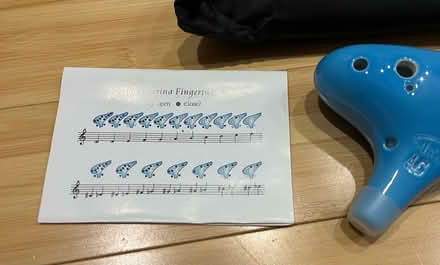 Photo of free 12 Hole Ocarina Blue (Fair Lawn, NJ) #3