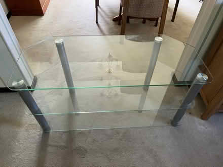 Photo of free Glass TV stand (Horley RH6) #1