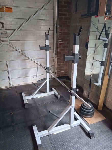 Photo of free Weights squat stands (BT8) #1