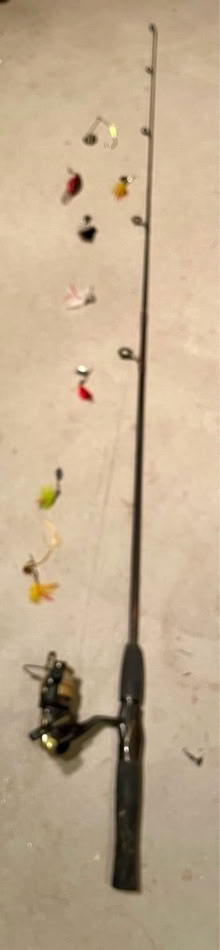 Photo of free Fishing rod and lured (Glastonbury Center) #1