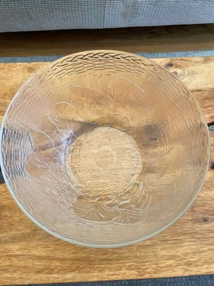Photo of free Glass punch bowl (Golden Green TN11) #4