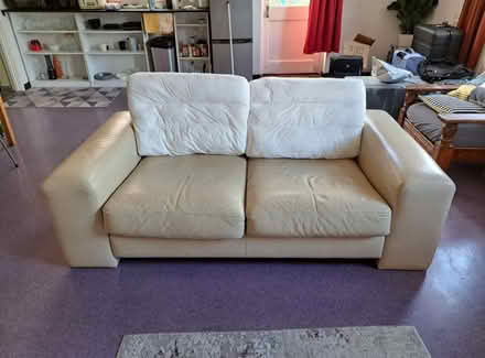 Photo of free Cream sofa (Charlton, SE7) #1
