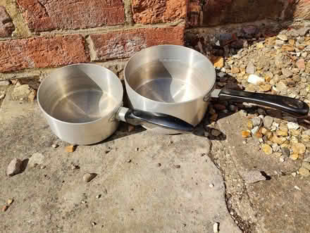Photo of free 2 saucepans (Bedford) #1