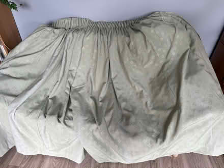 Photo of free A pair of light green curtains (Somersall, S40) #3