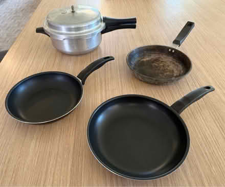 Photo of free Pressure cooker and sauté pan (Valencia Avenue, Sunnyvale) #1