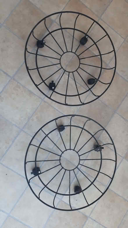Photo of free Large Plant Pot Trollies x 2 (Cressex HP12) #1