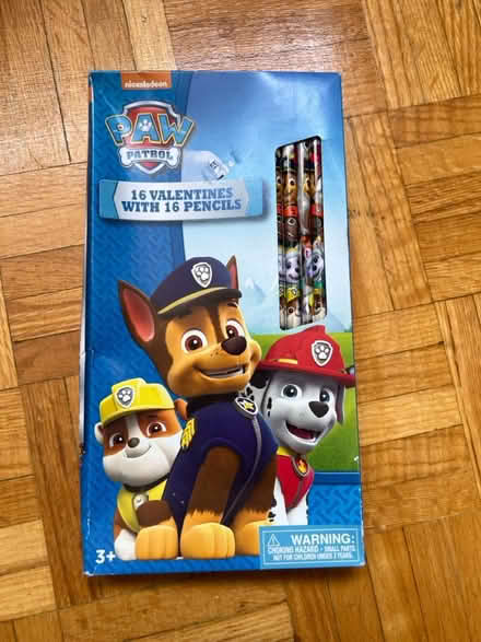 Photo of free Paw Patrol Valentines card/pencils (Etobicoke) #1