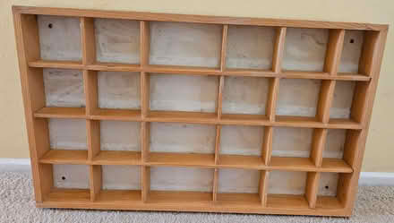Photo of free Wood display case in good condition (south los altos) #1