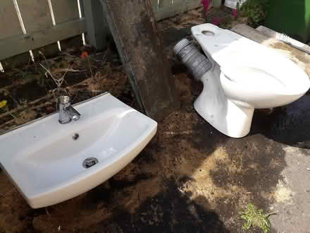 Photo of free Sink and Toilet Bowl (EH33, Tranent) #1