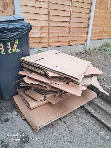 Photo of free Cardboard (Shiregreen S5) #1