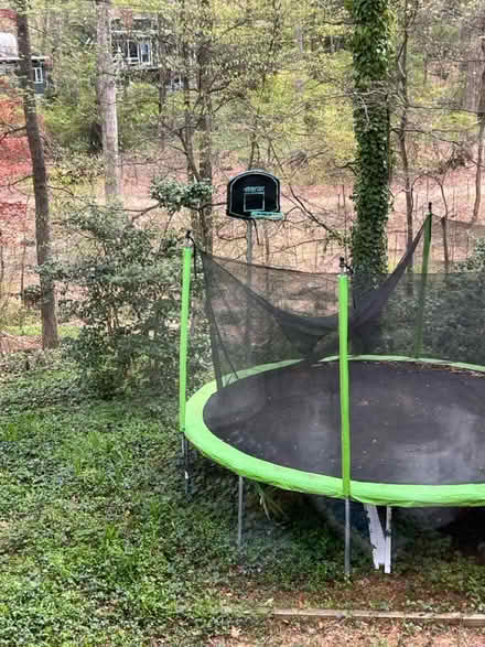 Photo of free Trampoline with side netting (Hollin Hills) #2
