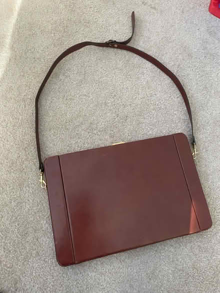 Photo of free Leather briefcase /document holder (Worthing BN11) #2
