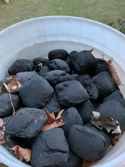Photo of free BBQ charcoal Chunks and Briquettes (South Brampton) #1