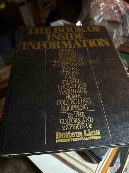 Photo of free Book of inside information #2 (Livingston, NJ) #1