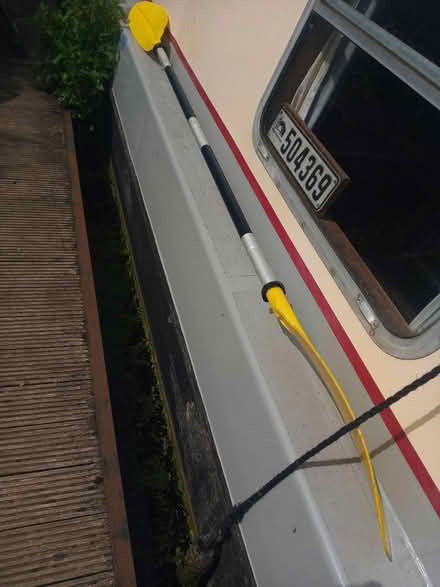 Photo of free Single kayak with paddles (Rugby CV23) #3