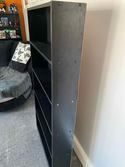 Photo of free Shelving unit black (ST11 9HR) #2