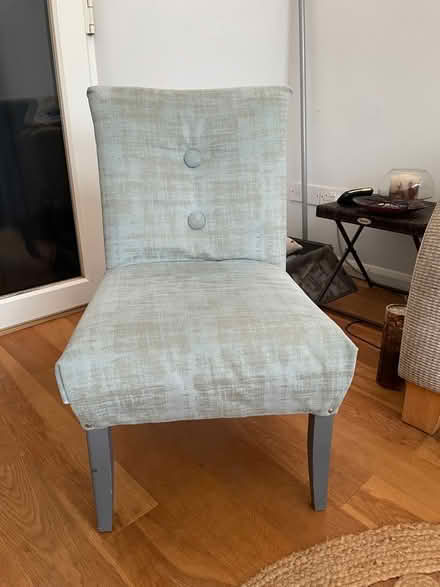 Photo of free Low bedroom chair (Golden Green TN11) #1