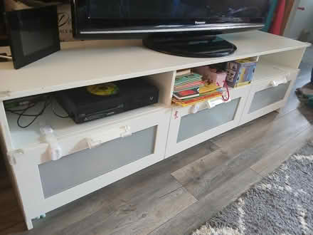 Photo of free Large White TV unit (Broadbridge Heath, RH12) #1