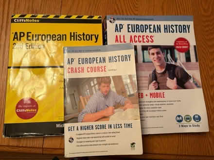 Photo of free AP European History study books (Highland Park) #1