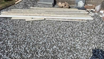 Photo of free Old white pvc guttering (Midsomer Norton) #3