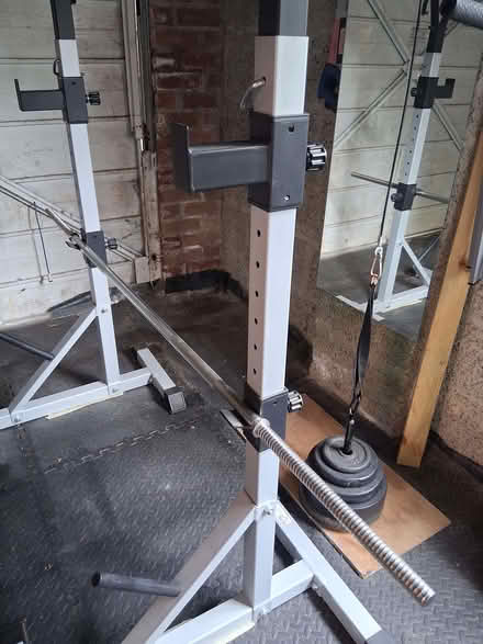 Photo of free Weights squat stands (BT8) #2