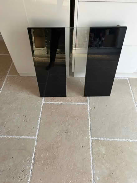 Photo of free IKEA doors black glass doors (Catford) #1