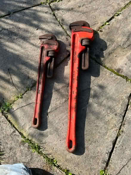 Photo of free Rigid large adjustable wrenches (Lochfield Paisley) #1