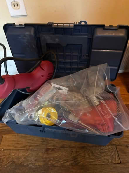 Photo of free Tool box with drill (North College Park) #1