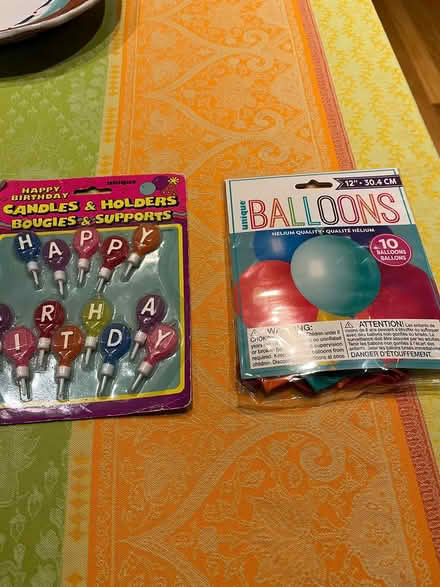 Photo of free Cake decorating items + Balloons (Warrenton near Staples) #1