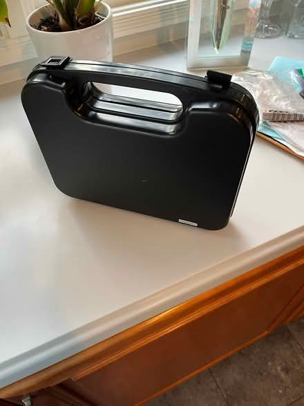 Photo of free strong black plastic case (Prospect and DeAnza) #2