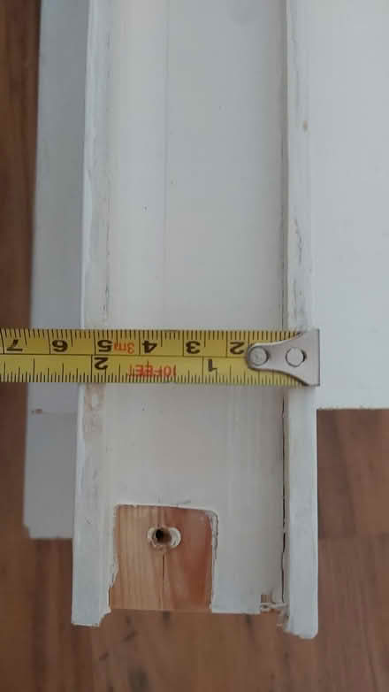 Photo of free Banister 1.8m handrail white paint (Dallow LU1) #3