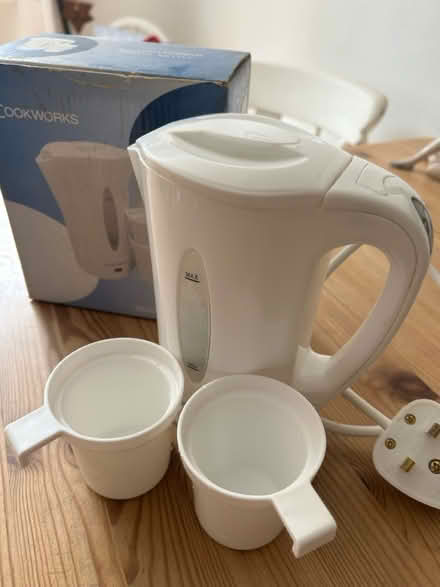 Photo of free Travel Kettle with 2 small cups (Marden, Devizes SN10) #1