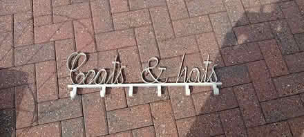 Photo of free Cream painted metal coat rack (Wokingham, RG41) #1