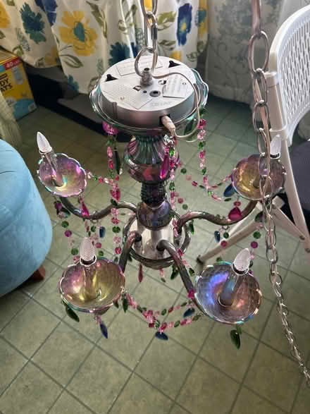 Photo of free Decorative Colorful chandelier (10011 (17th & 9th)) #1