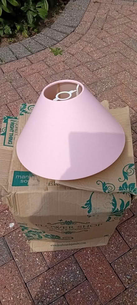 Photo of free 2 pink lampshades (Wokingham, RG41) #2