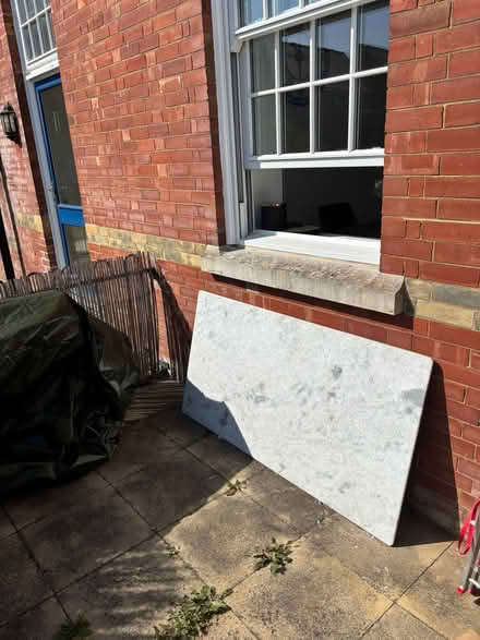 Photo of free Marble table top (Rooksdown RG24) #2