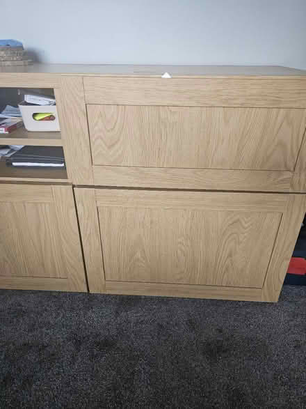 Photo of free Wooden living room cabinet (Kerri B65) #4