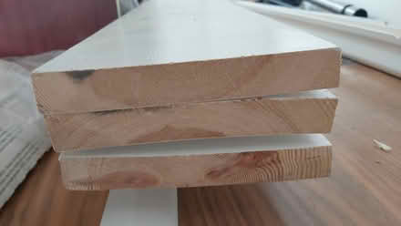Photo of free 5 long pieces of pine or oak (Dallow LU1) #1