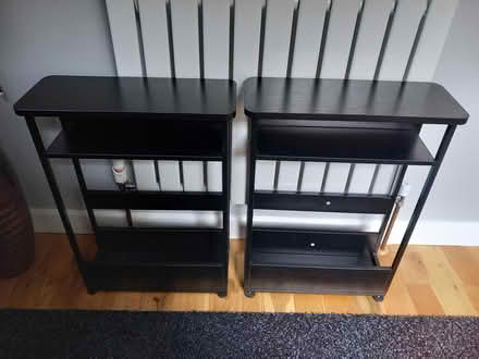 Photo of free 2 x narrow side tables (RG6 near Palmer Park) #1
