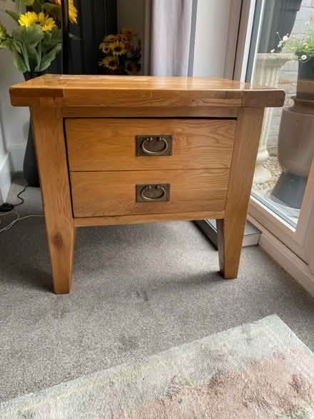 Photo of free Pine side table/coffee table (LE67 Bagworth) #1