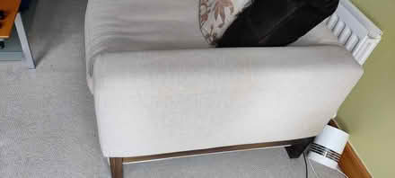 Photo of free Large beige 2 seater sofa (Leith) #3