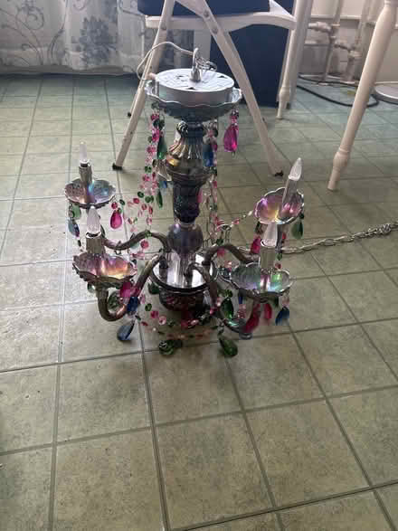 Photo of free Decorative Colorful chandelier (10011 (17th & 9th)) #2