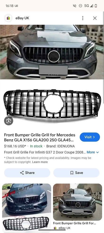 Photo of free Brand new grill for mercedes (Yeading UB4) #2