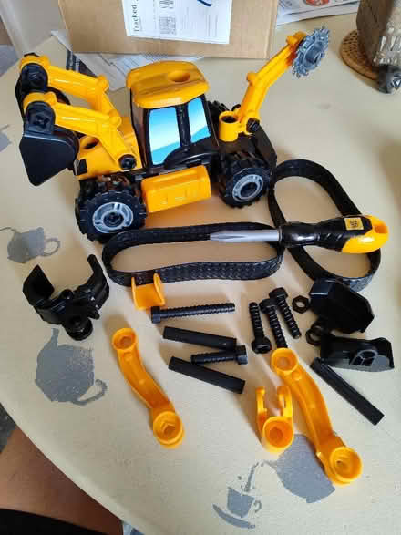 Photo of free Construction toy. JCB backhoe loader. (Northwick WR3) #1