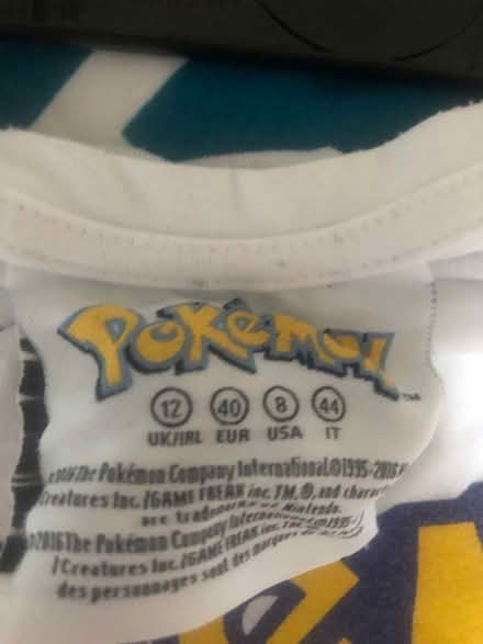 Photo of free Pokemon T shirt (Westbury BA13) #2