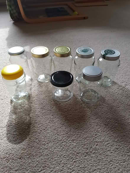 Photo of free 8 Glass Jars (North Abingdon, OX14) #1